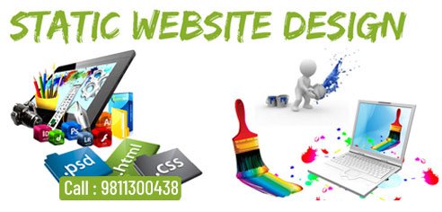 Static website designing services