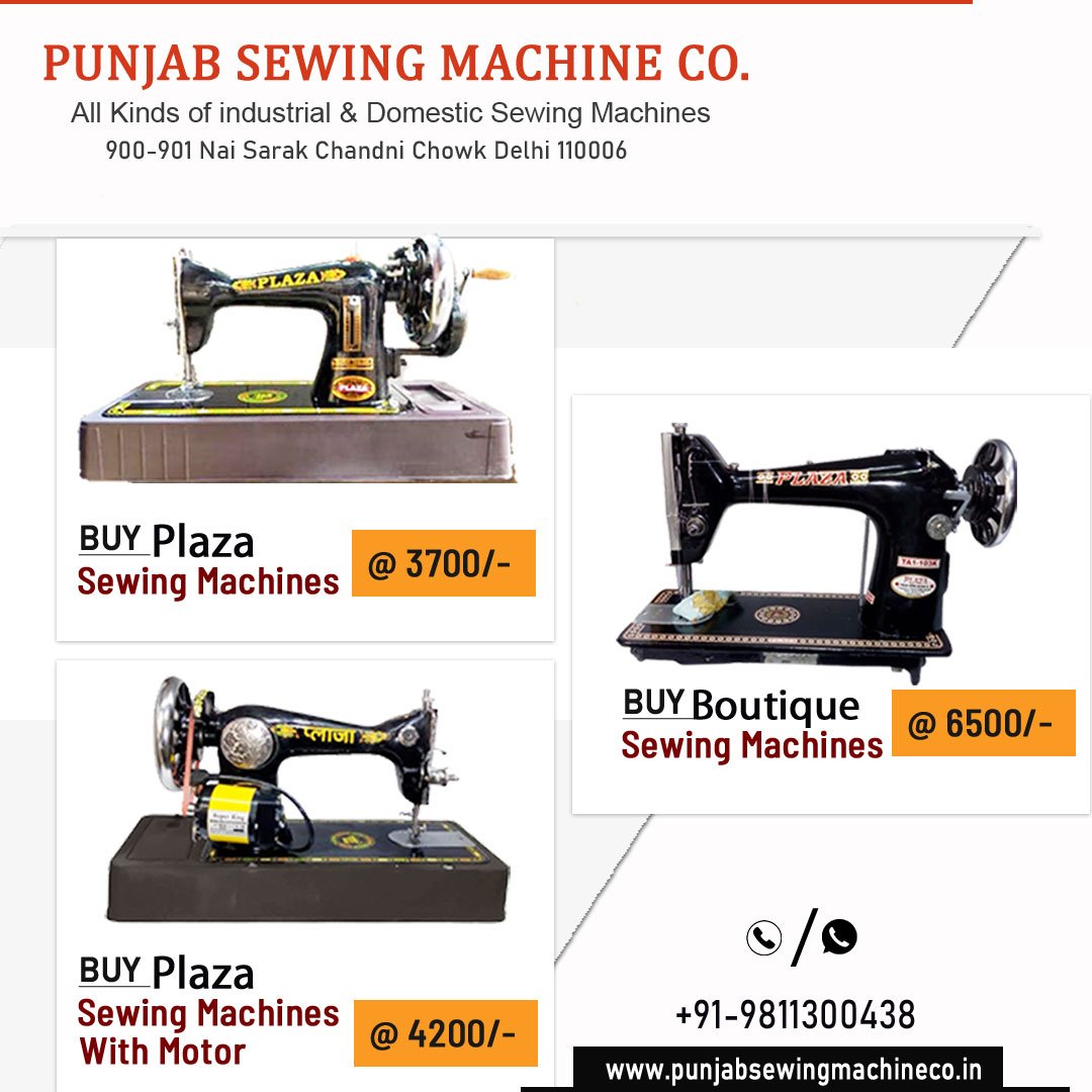 Sewing machine for boutique